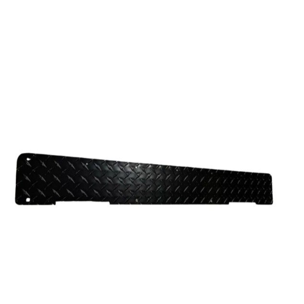 Yamaha G2-G9 Golf Cart Diamond Plate Aluminum Kick panel plate Custom - BLACK